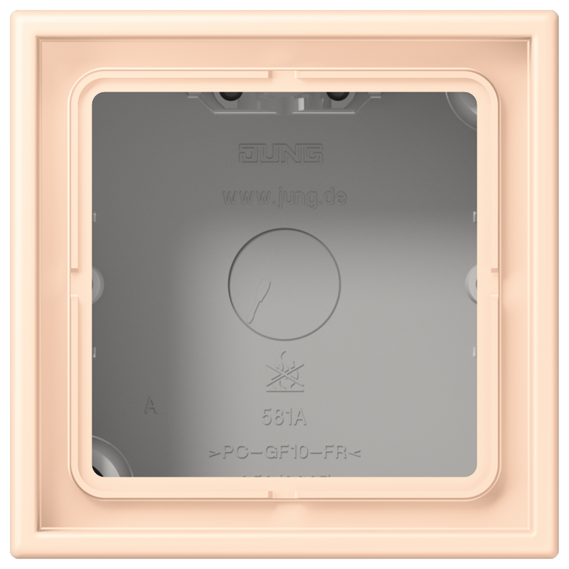 Изображение LC581A238  Surface cap, 1-gang - завод JUNG