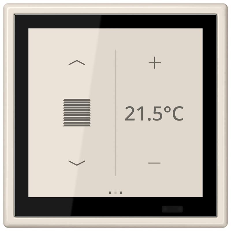 Изображение LS459D1S86  KNX комнатный контроллер LS TOUCH - завод JUNG