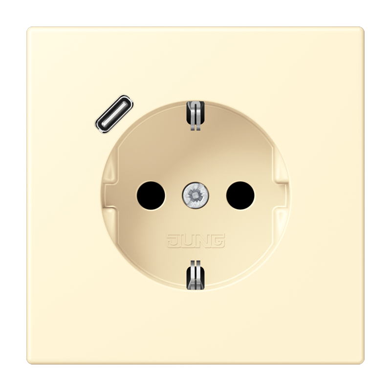 Изображение LC1520-18C201  SCHUKO® socket with USB charger - завод JUNG