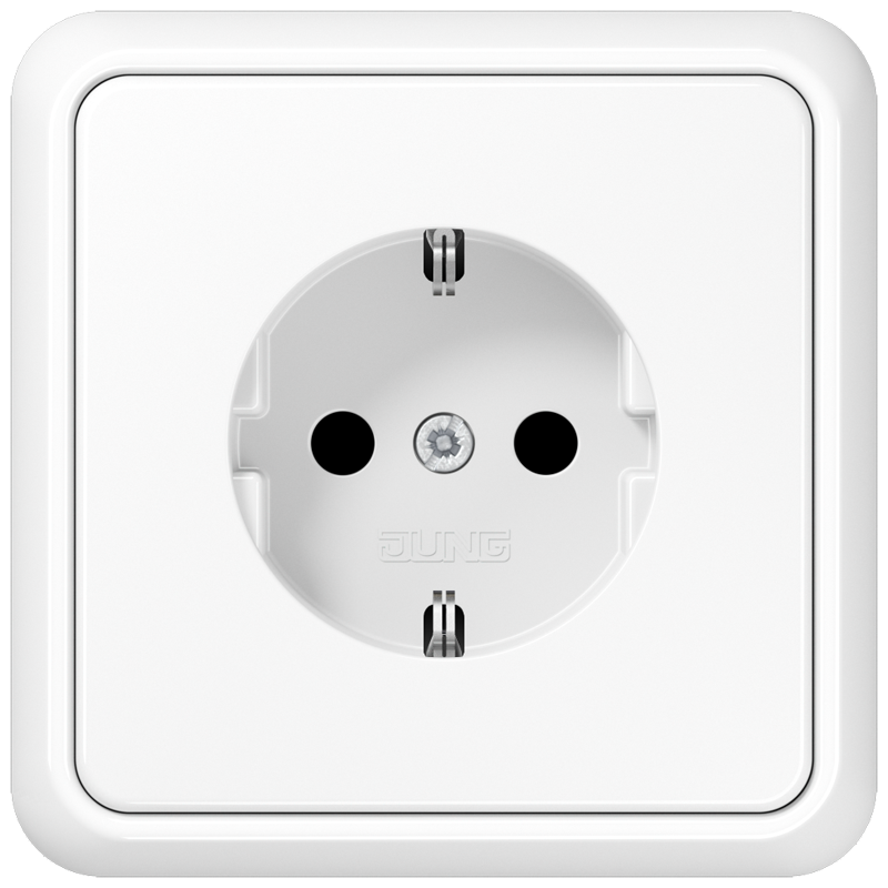 Изображение 5520WW  SCHUKO®-розетка 16 A / 250 B ~ - завод JUNG