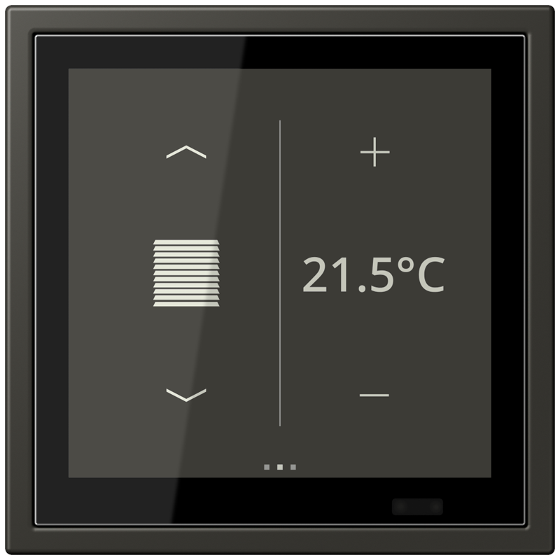Изображение LCZ459BFD1S259  KNX комнатный контроллер LS TOUCH - завод JUNG