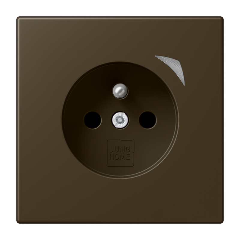 Изображение BTME1521FSAT-L  JUNG HOME розетка, франко-бельгийской системы - завод JUNG
