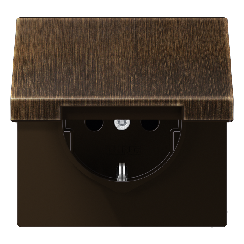 Изображение ME1521KLAT  SCHUKO®-розетка 16 A / 250 B ~ - завод JUNG