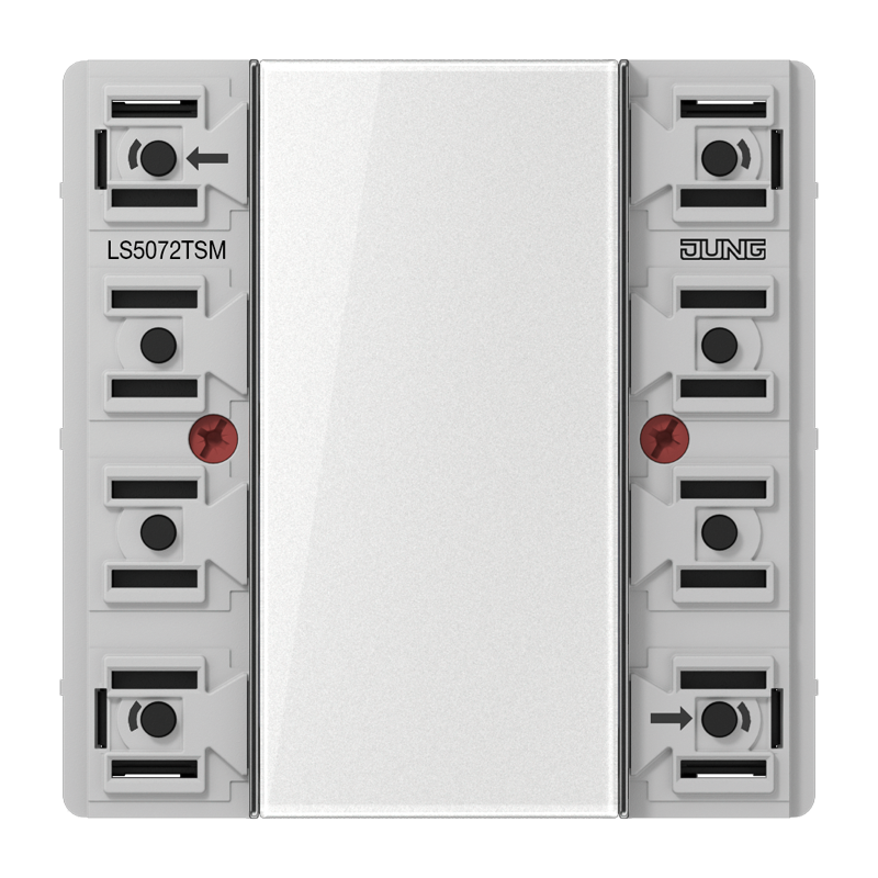 Изображение LS5072TSM  KNX кнопочный модуль «стандарт», 2 группы - завод JUNG