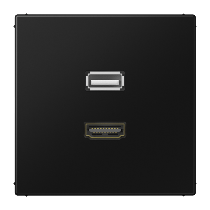 Изображение MALS1163SW  HDMI / USB 2.0 - завод JUNG