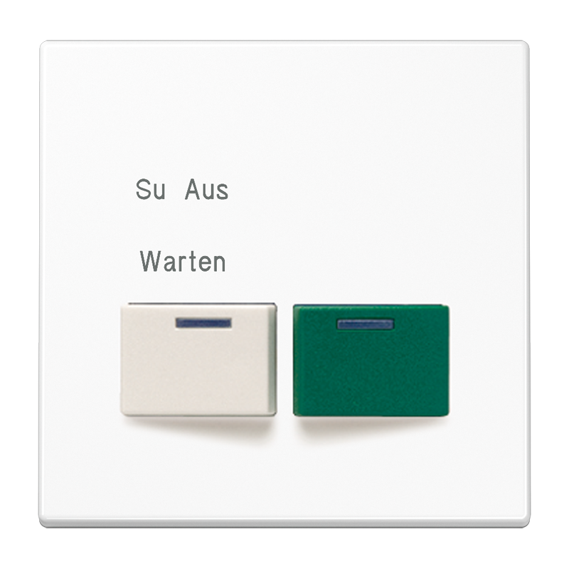 Изображение LS642B-2WW  Крышка для Ackermann, тип 73642 B – nurse room – - завод JUNG