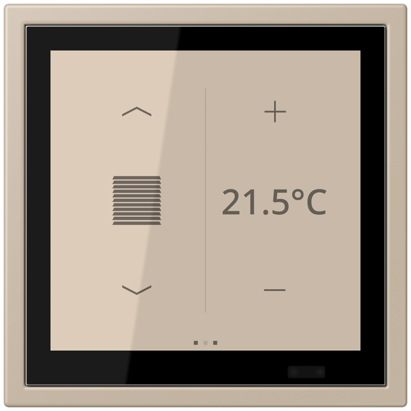 Изображение LCZ459BFD1S243  KNX комнатный контроллер LS TOUCH - завод JUNG