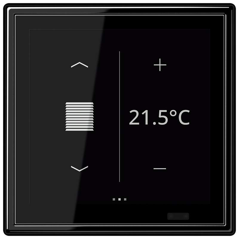 Изображение LS459D1S82SW  KNX комнатный контроллер LS TOUCH - завод JUNG