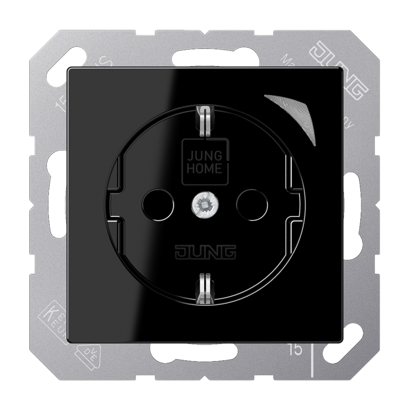 Изображение BTA1521SESW  JUNG HOME SCHUKO® розетка Energy - завод JUNG