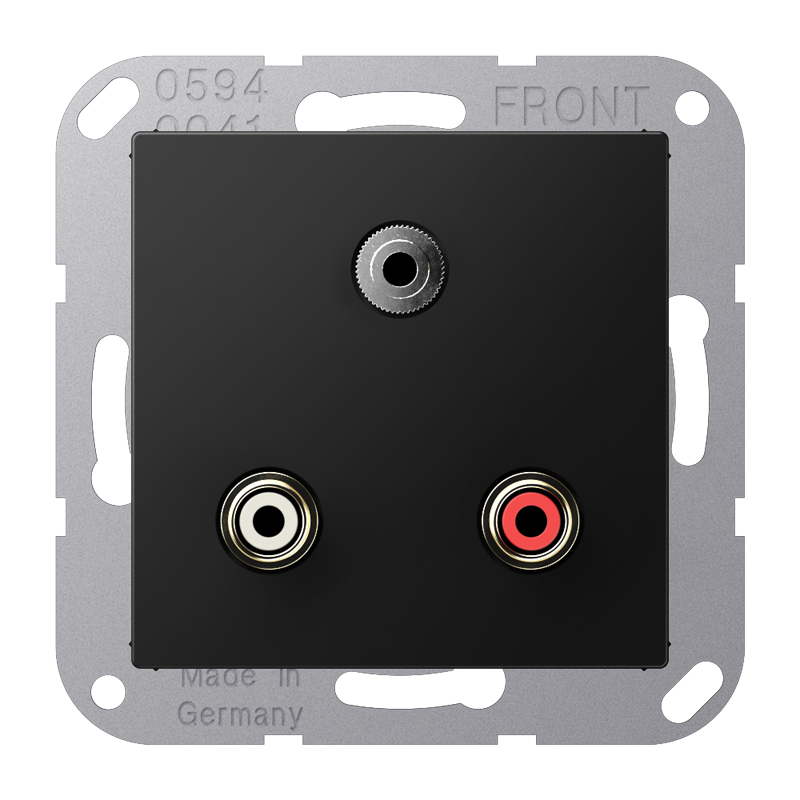 Изображение MAA1011SWM  Cinch Audio (RCA) / Stereo Jack (TRS 3.5 mm) - завод JUNG