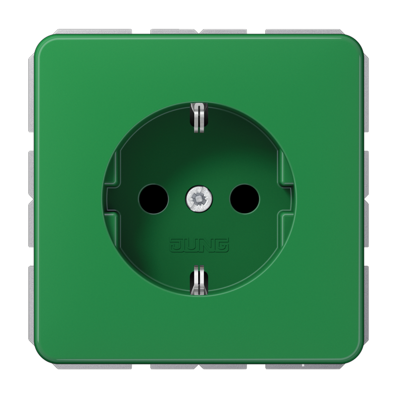 Изображение CD1520BFGN  SCHUKO®-розетка 16 A / 250 B ~ - завод JUNG